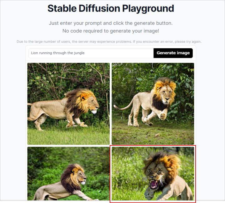Stable Diffusion Onlineの使い方
